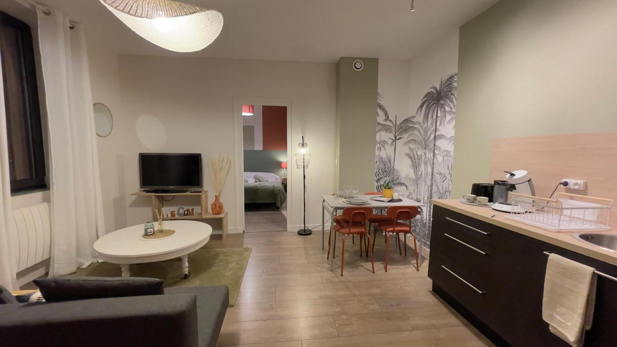 Апартаменты Les Vignes - T2 Cosy, Calme, Excentre Дижон Экстерьер фото